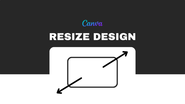 how to resize in canva for free