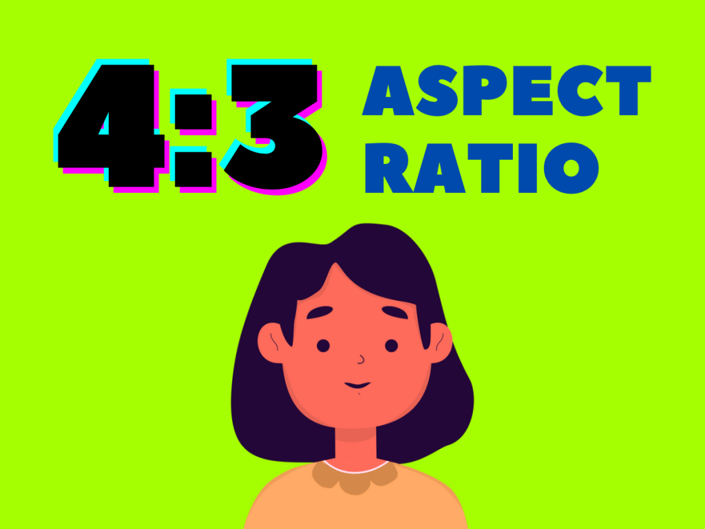 4:3 aspect ratio girl photo