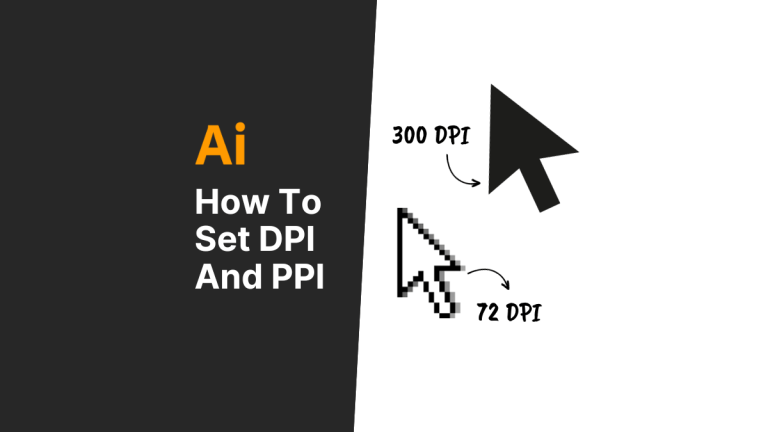 how to set dpi in illustrator