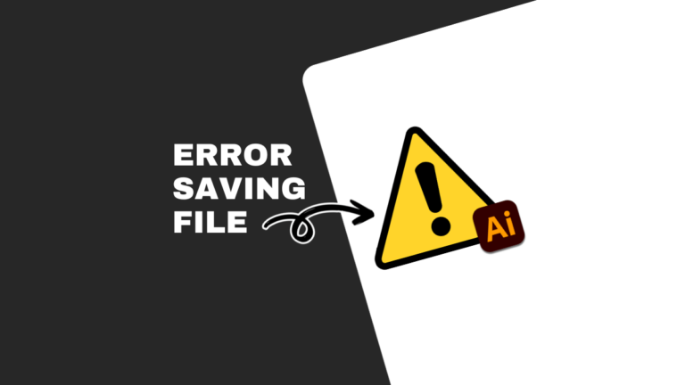 an unknown error has occurred – adobe illustrator won't save