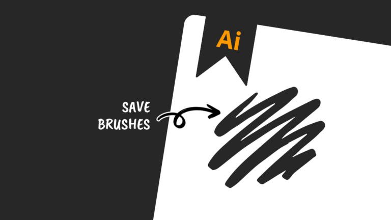 how to save brushes in illustrator