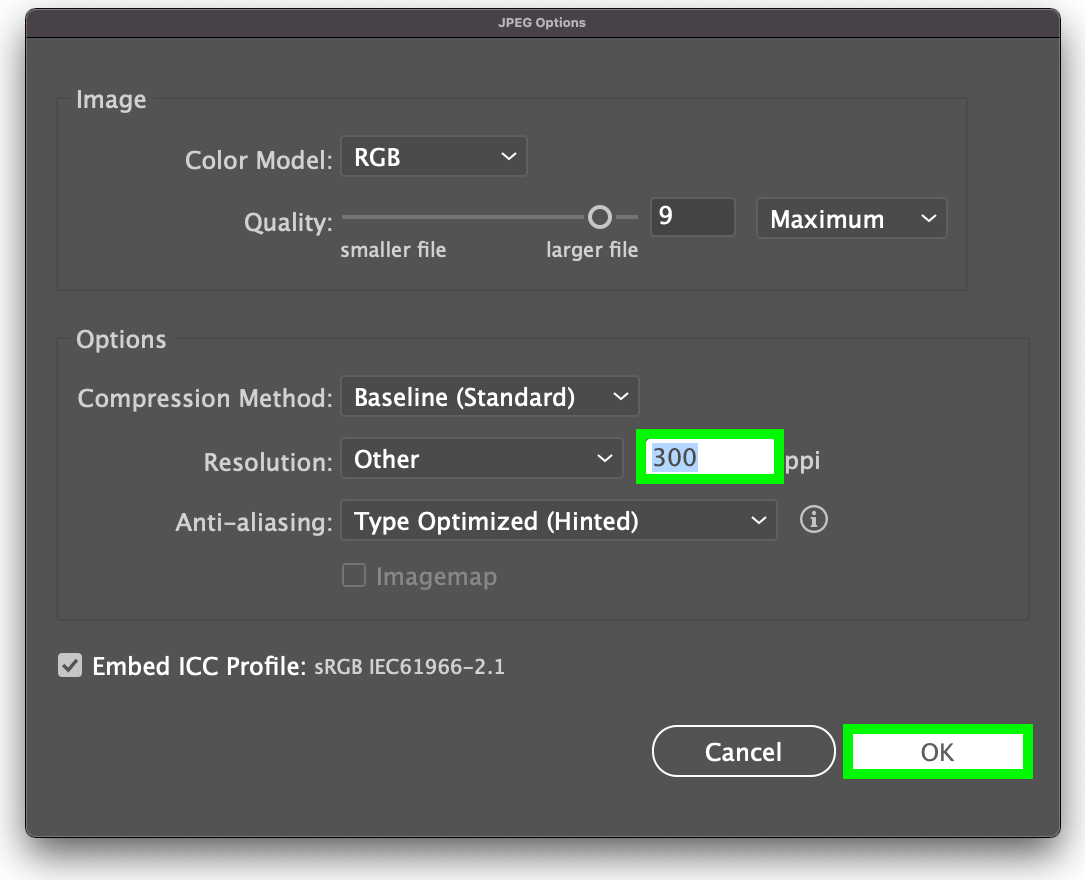 2 Easy Steps to set DPI in Illustrator vs PPI