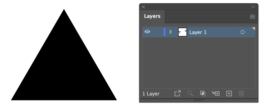 open layers panel