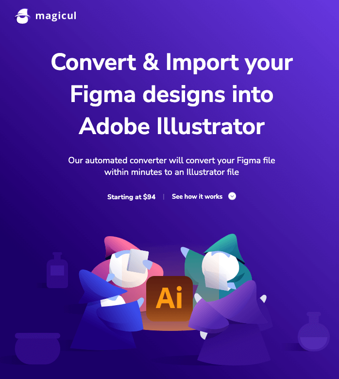 magicul third-party convertor – figma to illustrator