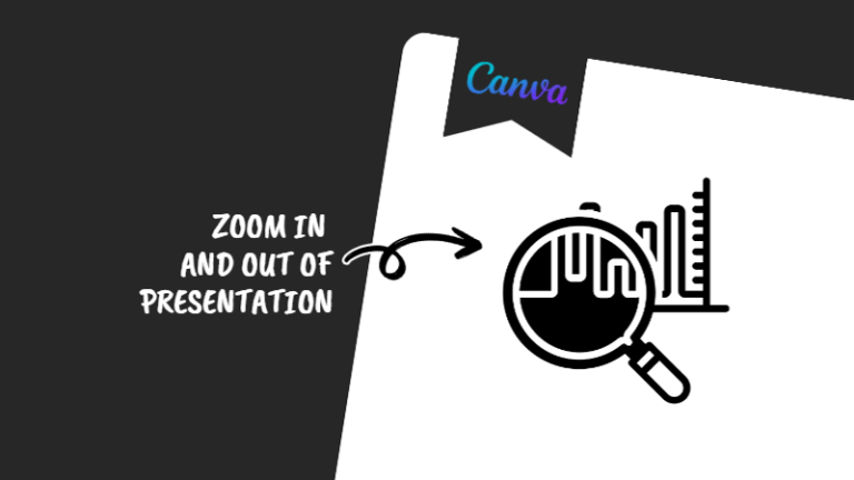 presenting canva presentation on zoom
