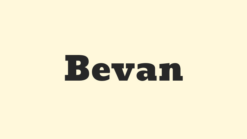83 Best Retro Fonts On Canva For Free 19 bevan retro fonts on canva