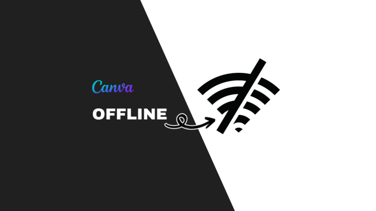 can you use canva offline