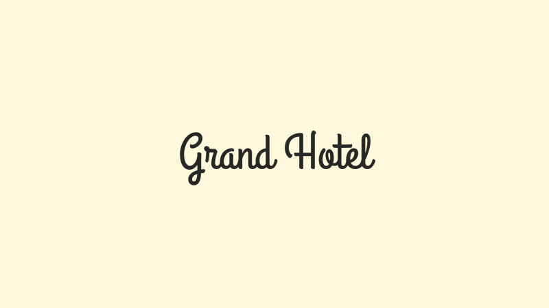 83 Best Retro Fonts On Canva For Free 39 grand hotel retro fonts on canva