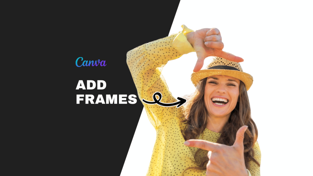 how to add frames in canva