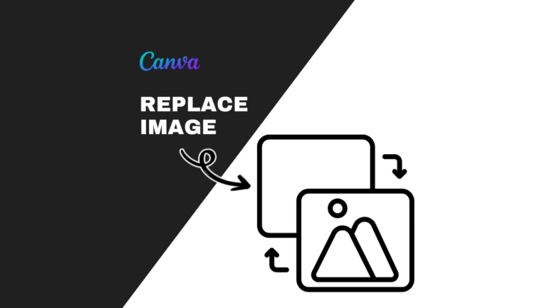 how to replace image in canva