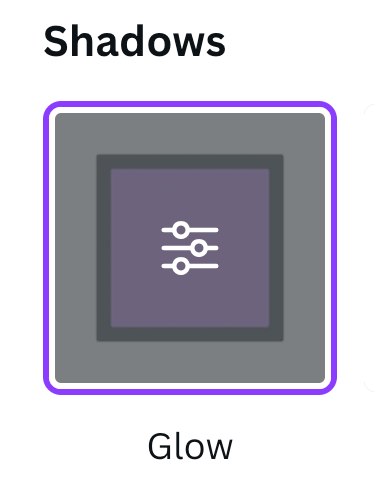 3 Easy Ways To Add Frames In Canva 15 select see controls on shadow glow in canva