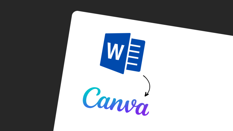 Word to canva