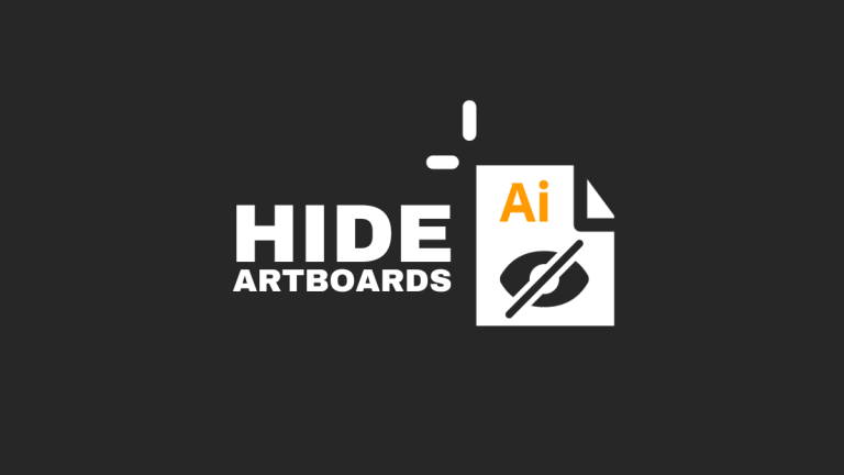 can you hide artboards in illustrator