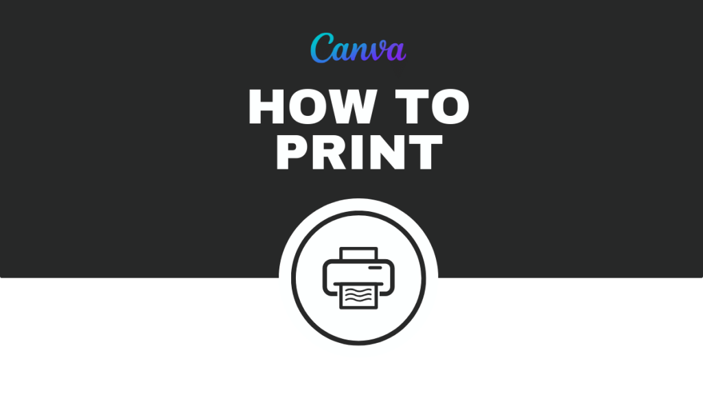 how to print from canva
