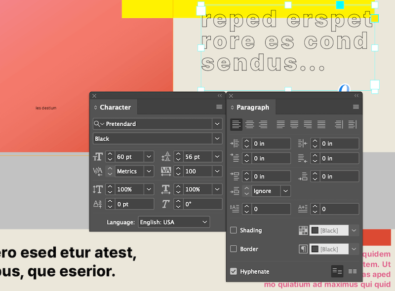adobe indesign character and paragraph panels — is canva like indesign