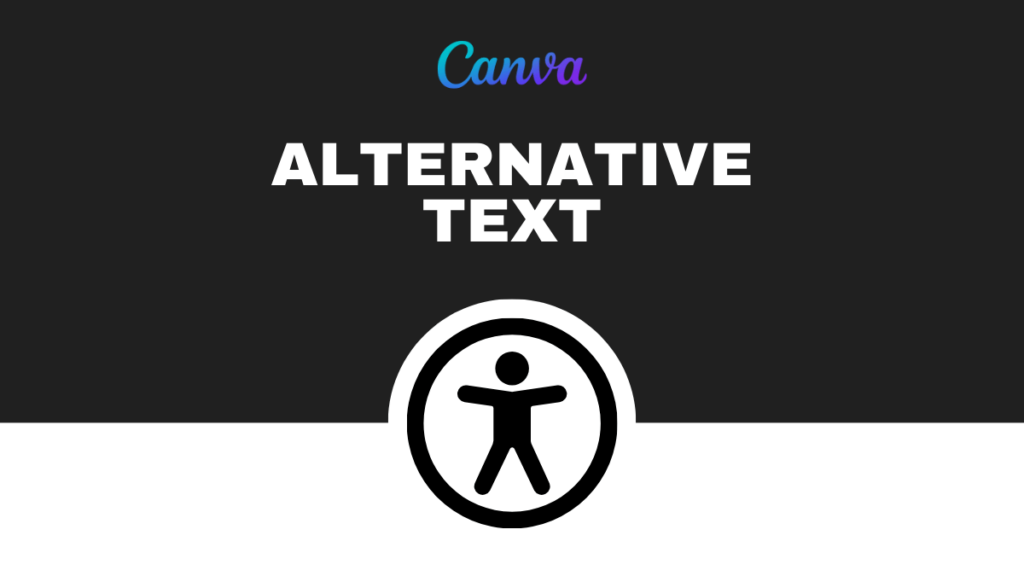 alternative text in canva