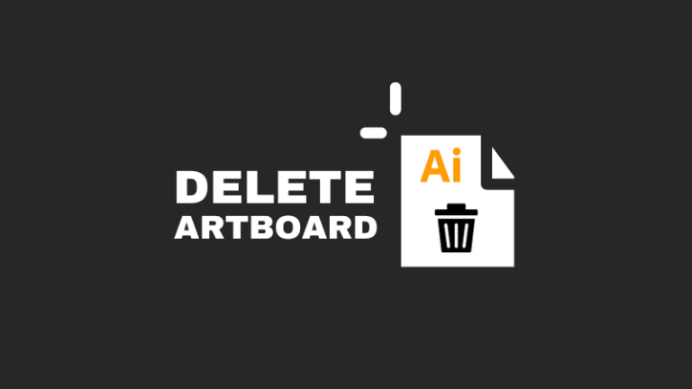 how to delete artboard in illustrator