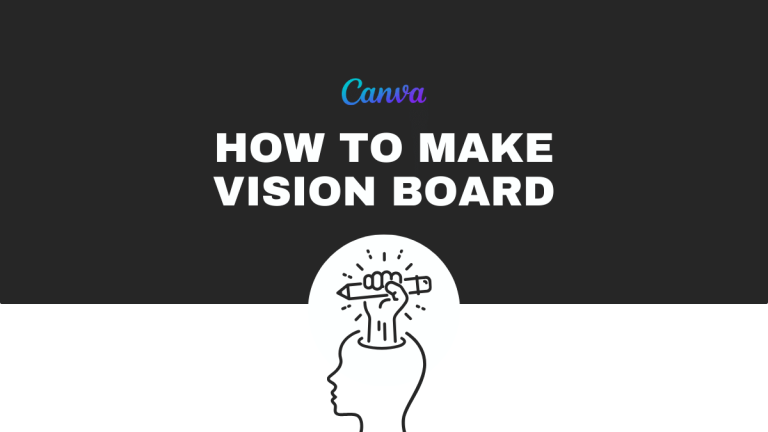 how to make a vision board on canva
