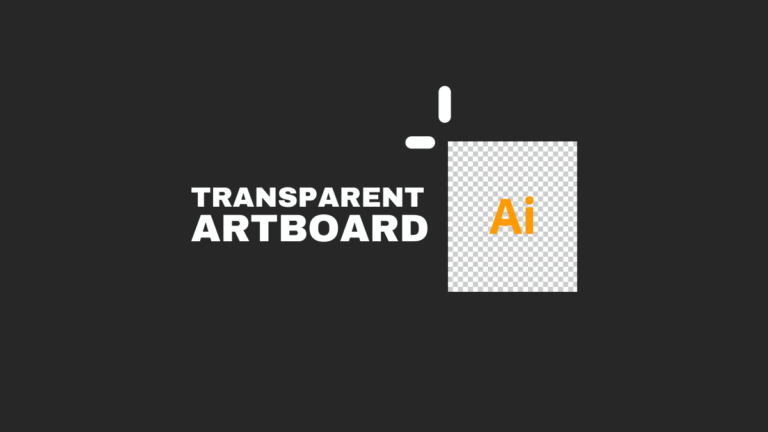 how to make artboard transparent in illustrator