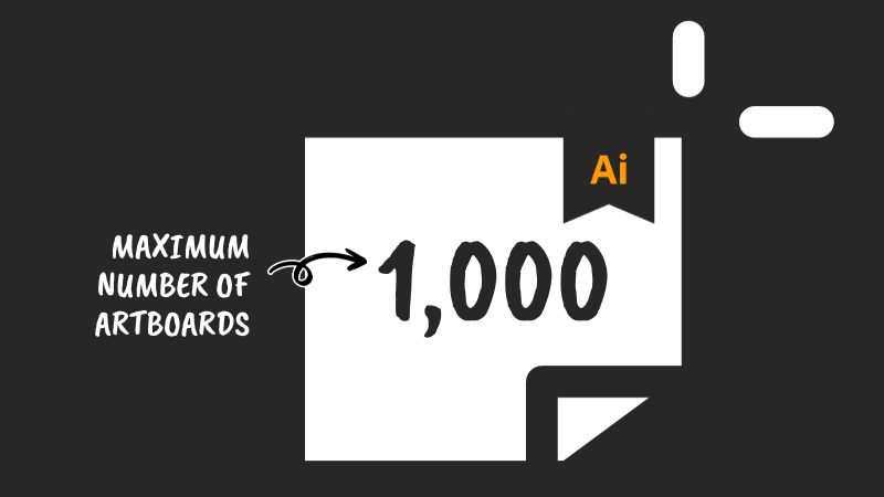 maximum artboard limit in illustrator is 1000