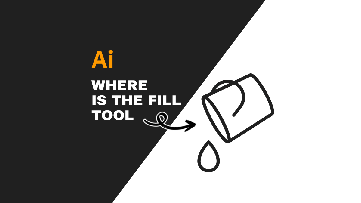 5 Easy Ways to Find The Fill Tool In Illustrator