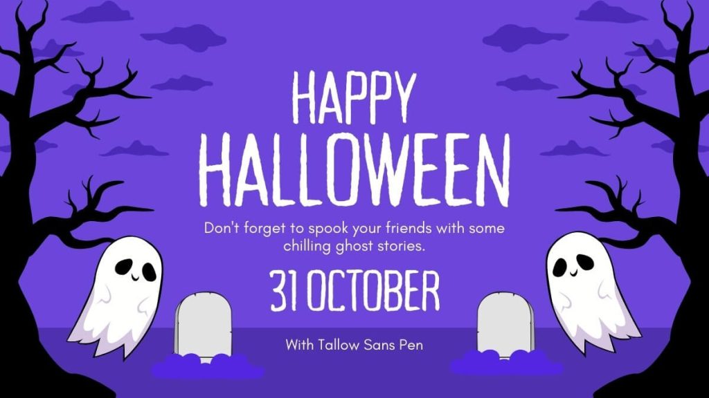 37 Free Canva Halloween Fonts 36 Tallow Sans Pen from canva halloween fonts