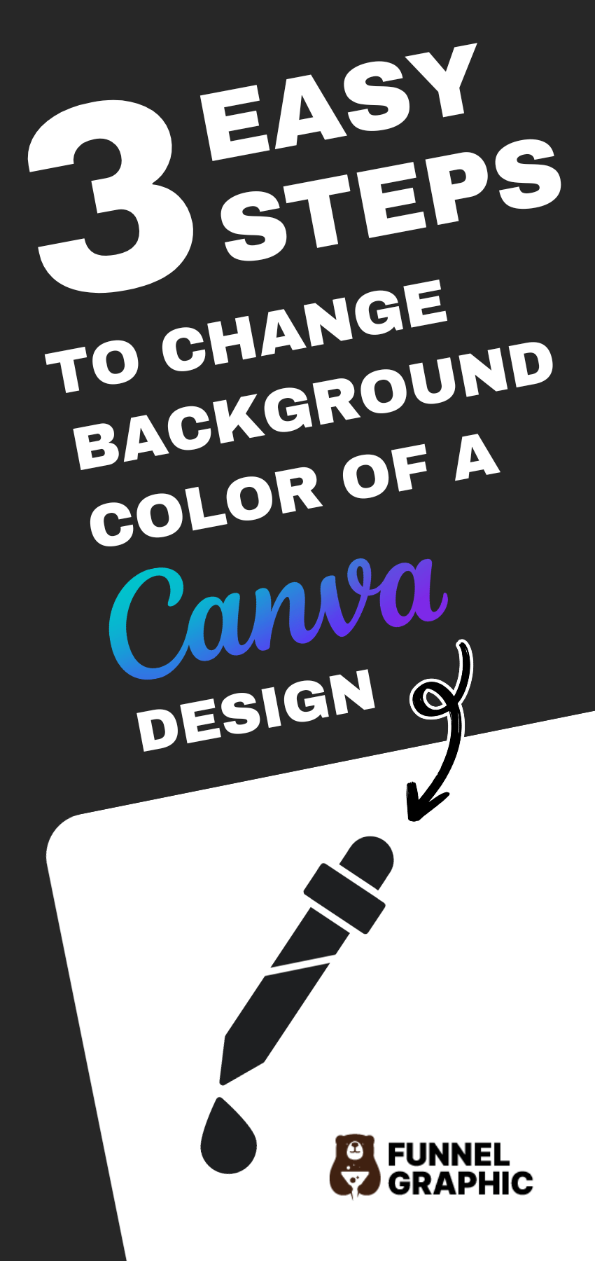change background color of a canva design with icon of a color picker