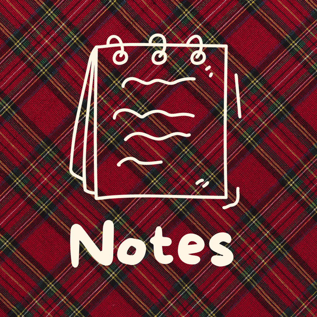 notes christmas app icons