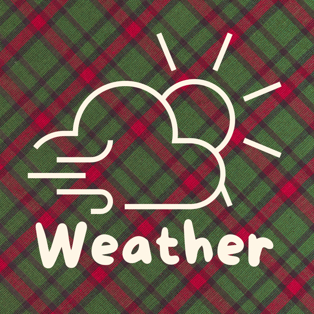 weather christmas app icons