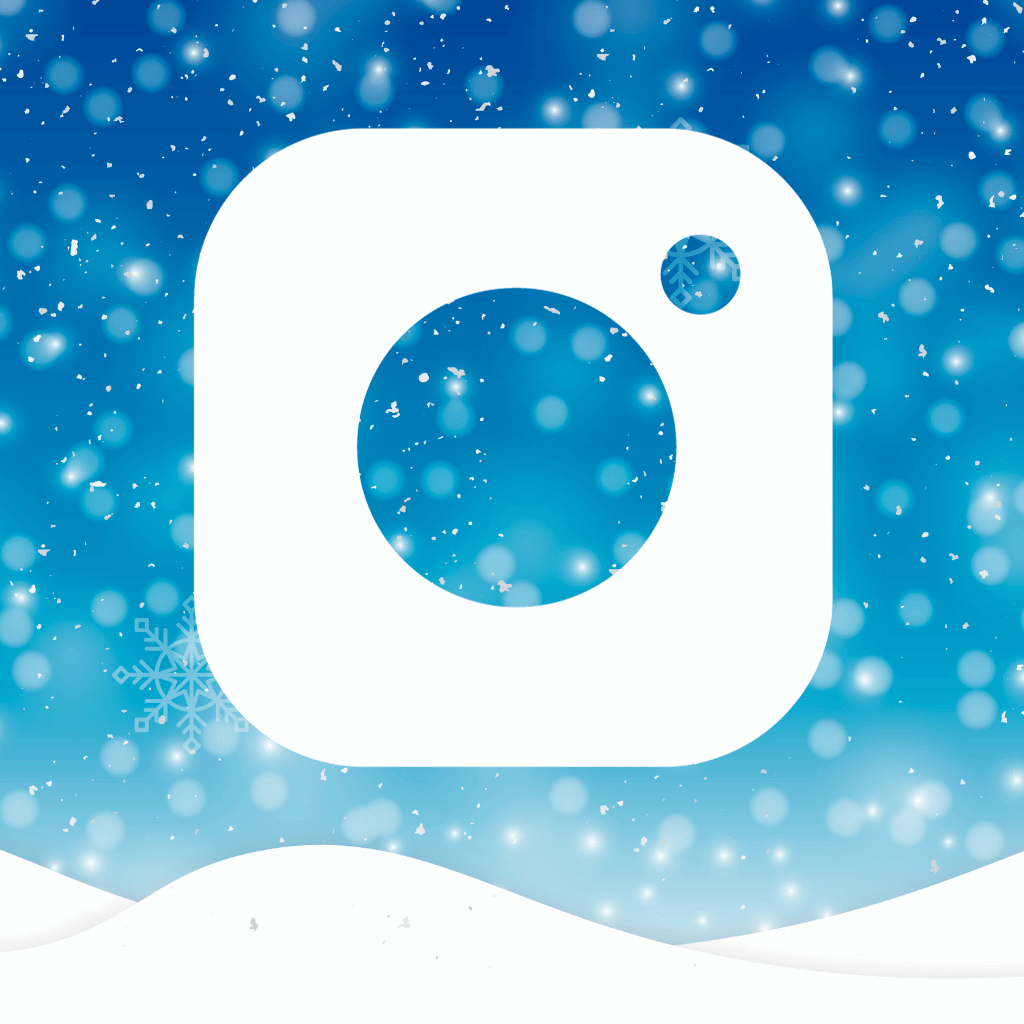 instagram christmas app icons