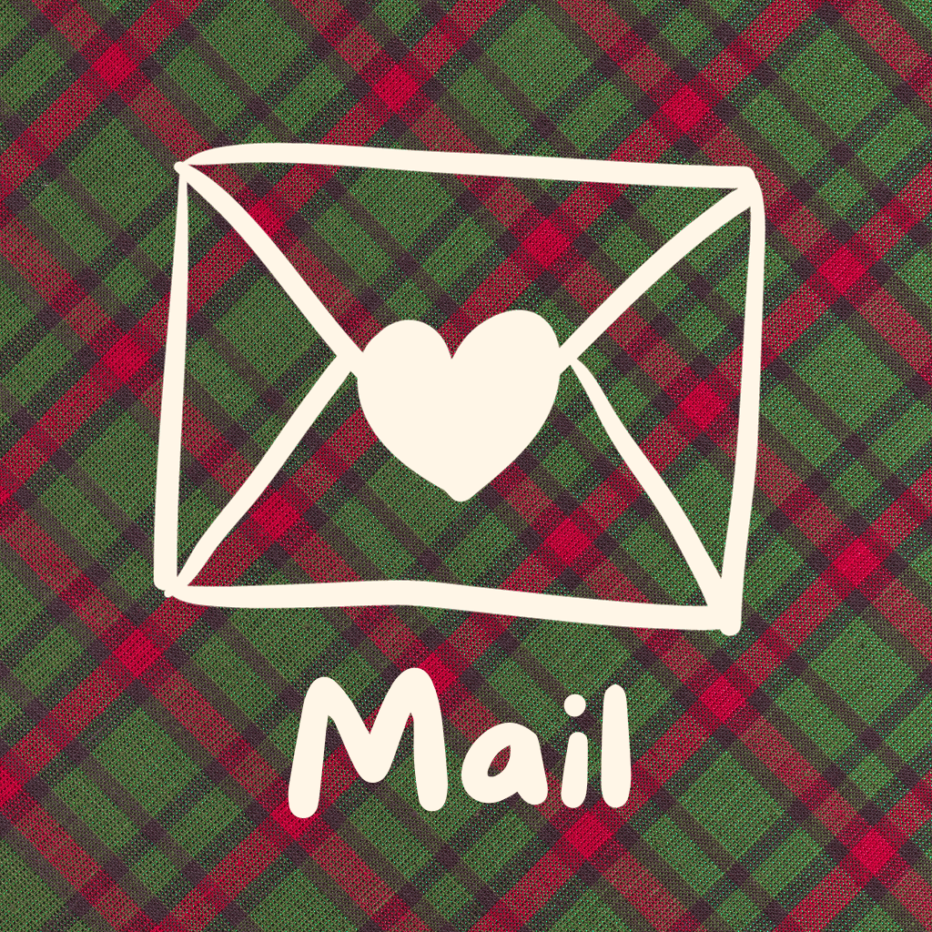 mail christmas app icons