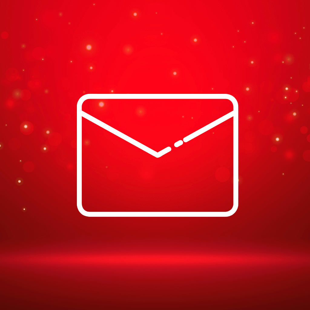 email christmas app icons