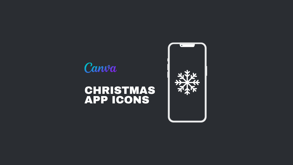 75 Free Editable Christmas App Icons On Canva