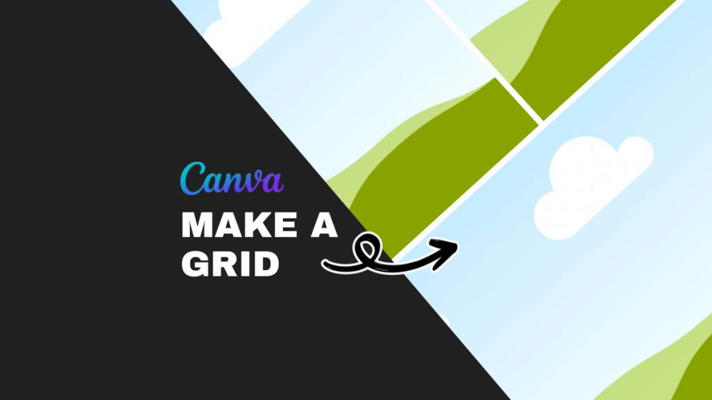 how to make a grid on canva