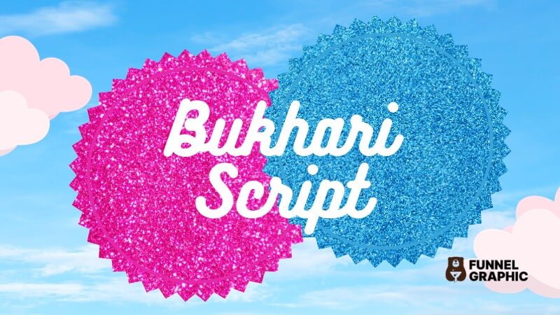 Bukhari Script is one of the alternative barbie fonts in canva