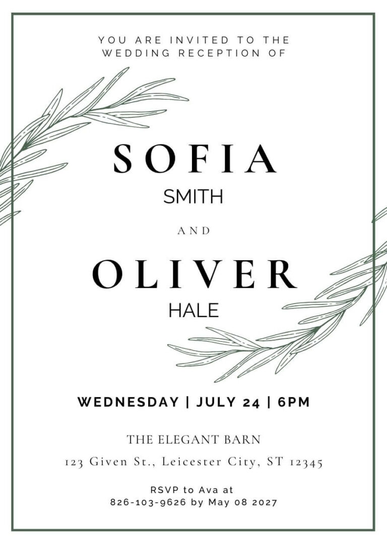 18 Canva Font Combinations for Wedding Invitations