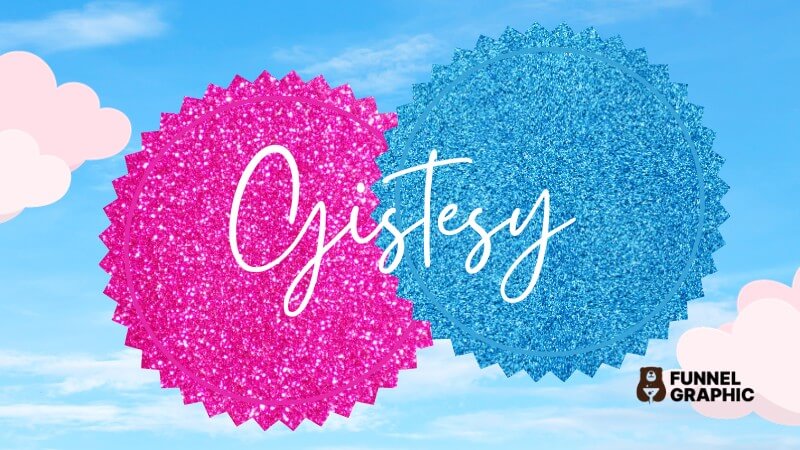 Gistesy is one of the alternative barbie fonts in canva