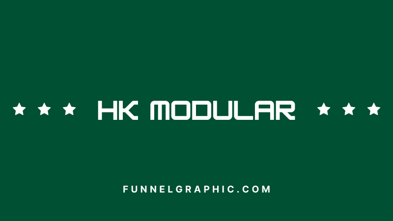 HK Modular - Varsity font in Canva