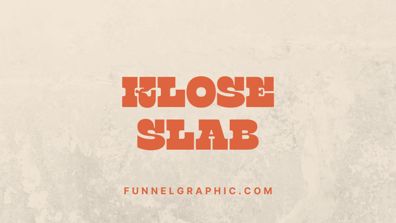 Klose Slab - Varsity font in Canva
