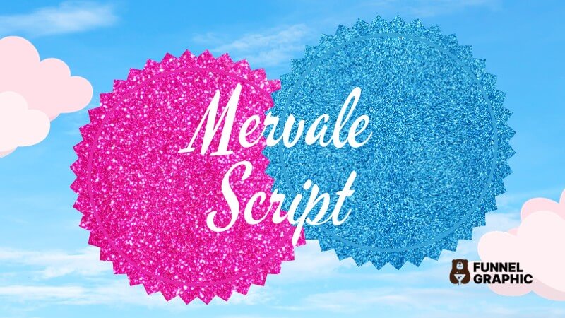 Mervale Script is one of the alternative barbie fonts in canva