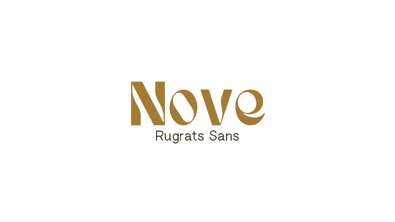 Nove with Rugrats Sans - Canva Font Combinations For Business
