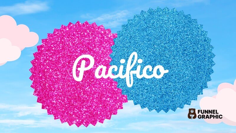 Pacifico is one of the alternative barbie fonts in canva