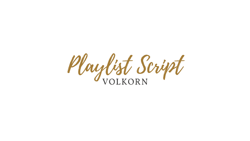Playlist Script With Volkorn Canva Font Combinations For Business