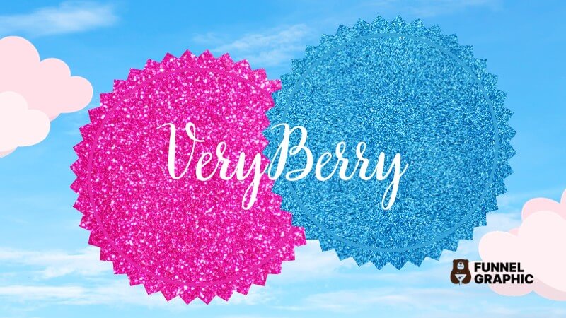 VeryBerry is one of the alternative barbie fonts in canva