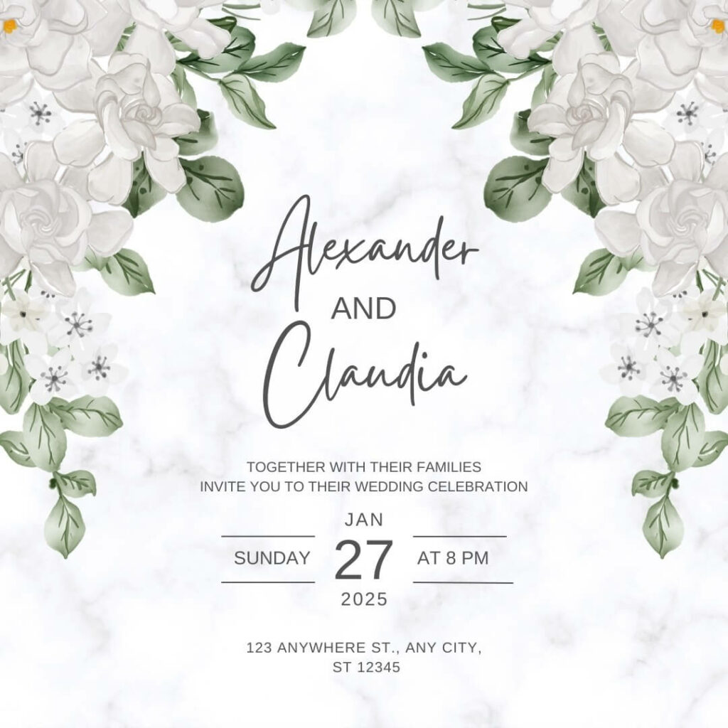best canva cursive fonts for wedding invitations with Gistesy font
