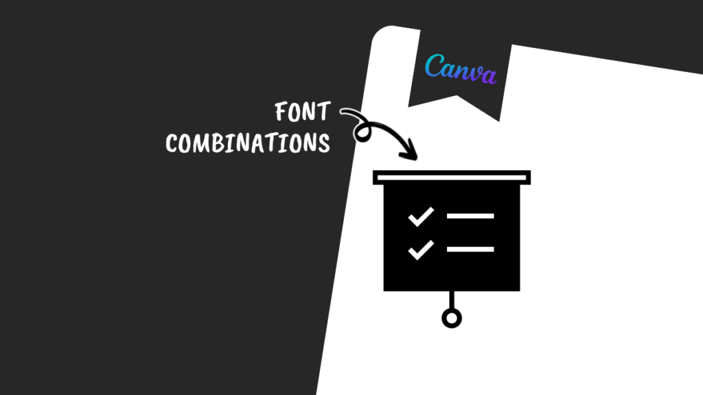 canva font combinations for presentation slides