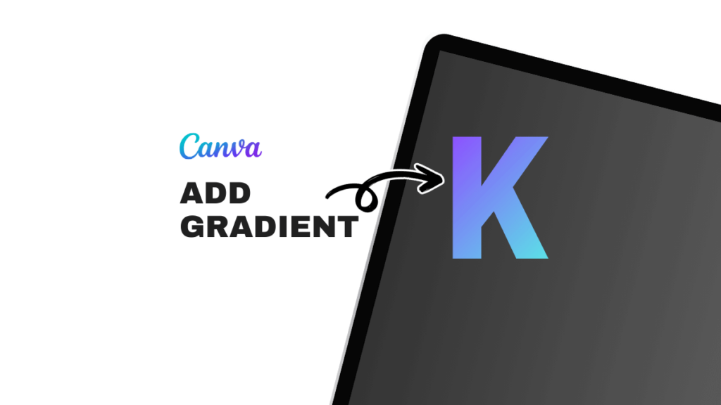 how to add a gradient in Canva