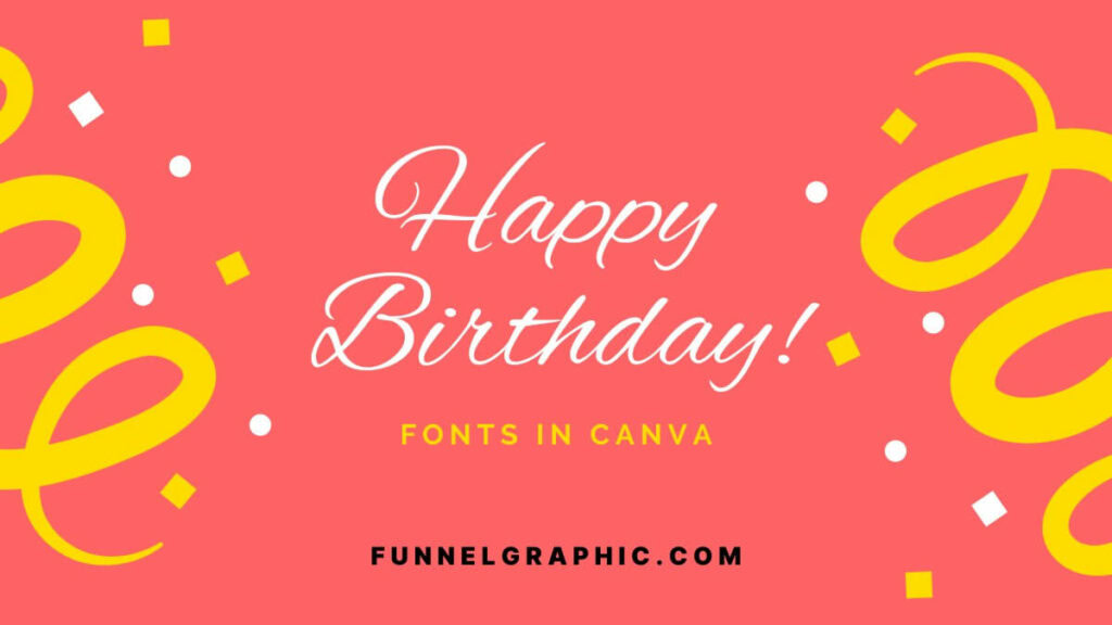 Alex Brush - Birthday Fonts In Canva
