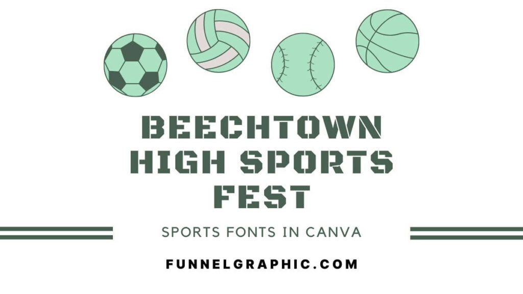 Black Ops One - Sports Fonts In Canva