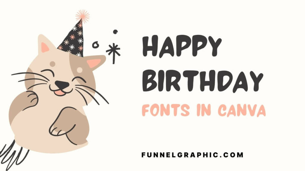 La Lou - Birthday Fonts In Canva